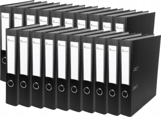 KANCELÁRSKA ZAVAZAČA A4 50 MM HARDWARE ČIERNA x 20 ks