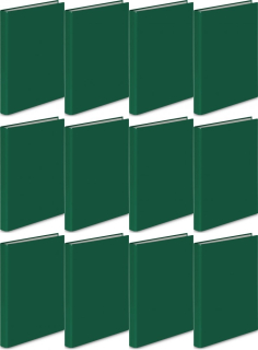 Úzke spojivo A4 25 mm 2 krúžky vaupe green x12