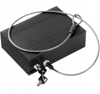Trezor, sejf - Prenosný trezor pre anti -theft rakva s káblom 1,5 l