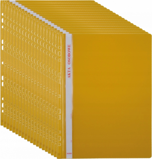 Pracovný pracovník pre súbory spolujazdca zapojený PVC Yellow X20