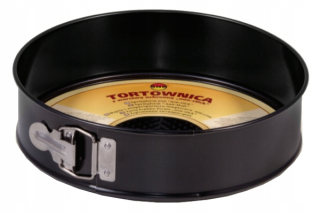 SNB Cake Tin Ø 24 cm čierna faktúra, spodná časť pl