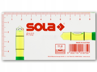 Vodováha - Sola R102 Libela Pocket Hladina pre plechovky