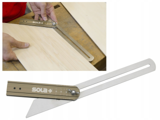 Uhlomer - Sola VSTG 200 Nastaviteľný uhol s mierkou 20 cm
