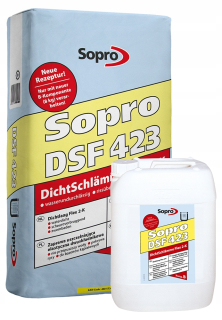 Izolácia - SOPRO DSF 423 2-komponentová tesniaca malta