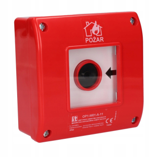 Spamel Fire Button ROP IP65