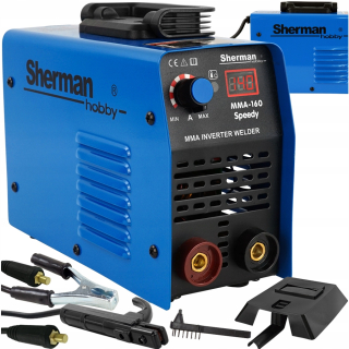 Profi zváračka - Sherman MMA 160 Speedy IGBT Elektródový zvárací stroj