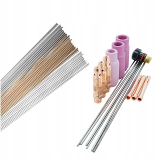 Zvárací drôt eletróda - Tig Welder Set Parts 17 18 26 + Štartový drôt