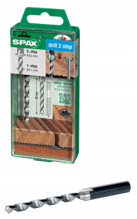 Spax Two -Stag -Stage vŕtačka na vŕtaciu terasu