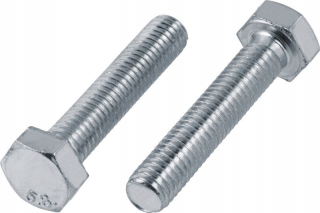 Skrutky M12x60 Plné vlákno 8.8 Galvanizované DIN933 100 ks.
