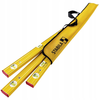 Vodováha - STABILA Sada 3 ks vodováh 120 / 60 / 30 cm Typ 80