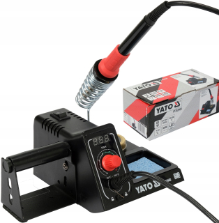 Stanica Lutowniczna Lutownica 60W LCD Grot 900 m yato