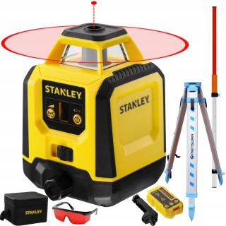 Laserový nivelák Úroveň rotácie Stanley 77616 + Pattode