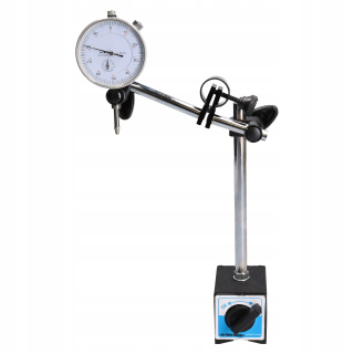 Magnetický statív s hodinovým snímačom 0-10 mm