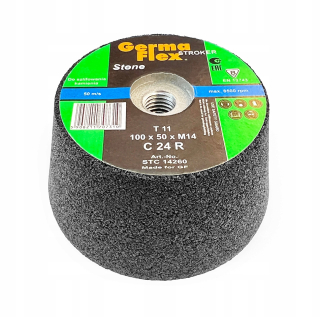 Stone Stone Stone Grinding Stroj 100x50xm14 P30 2 ks