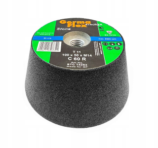 Stone Stone Stone Grinding Stroj 100x50xm14 P80 2 ks