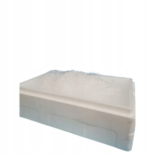 Suchý ľad na pitie mega boxu 20 kg 16 mm granule