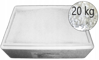 Suchý ľad na prepravu 16 mm 20 kg + termobox