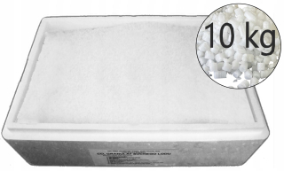 Suchý ľad na svadbu 16 mm 10 kg + termobox