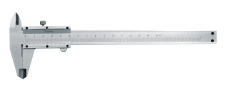 Posuvné meradlo -  Analógové hrbole/inox/meter 150 mm/0,05 mm