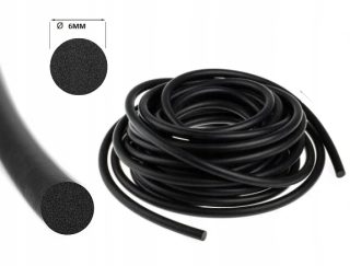 Lana pena gumy mikrogumy tesnenie EPDM 6 mm 20 m