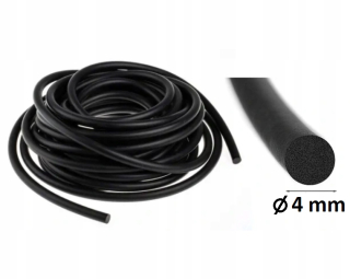 CRUP rýchlosť mikroguma EPDM tesnenie 4 mm 10 m