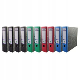 Segregátor Ekobox A4 75 mm mramorový mix Farba 10 ks