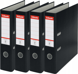 Esselte Binder Economic A4 75 mm Black X4