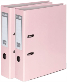 Vaupe A4 062/10 Binder Pastel Pink x 2 ks