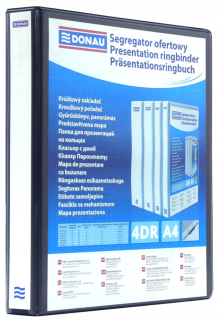 Čierne spojivo spojivo PP A4 Donau