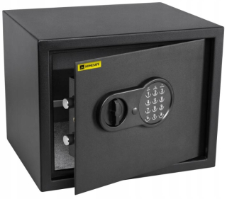 Trezor, sejf - Homesafe HV30 E) Bezpečný elektronický hrad