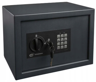 Trezor, sejf - SEJF Elektronický kód 25x35x25cm 16L stojany
