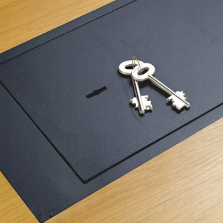 Trezor, sejf - Ochranná podložka pre stôl pre stôl 1 mm 200x120