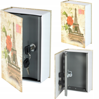 Trezor, sejf - SEJF Metal Cassack Book Book Skryka za peniaze