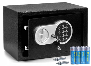 Trezor, sejf - Kovový trezor s elektronickým hradom Premio car