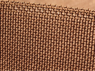 Medený pletivový drôt 0,30 mm 0,8 x 0,8 mm 0,5 m2