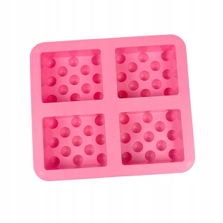 Silikónové odlievanie sviečky na pleseň mydlového mydla