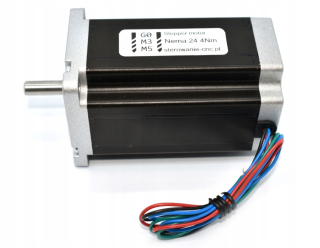 Motor - NEMA 24 4NM 4A CNC PROSTOROVÝ MOTOR Originál!