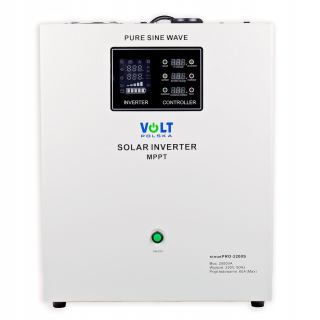 Sinuspro 2200S 12/230V + 60A MPPT Solar Inwerter