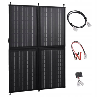 Skladacia nabíjačka Sun, 100 W, 12 V Lummarka!