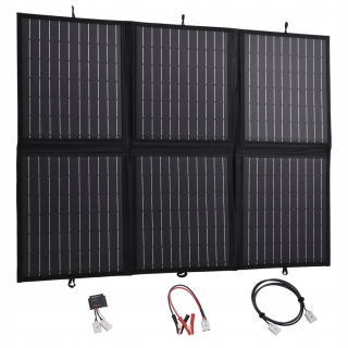 Skladacia nabíjačka slnečného žiarenia, 120 W, 12 V