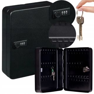 Trezor, sejf - KeyBox pre káblovú kódovú skrinku 46 háčikov