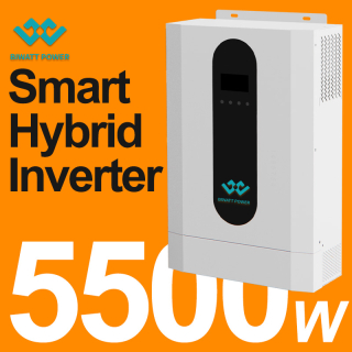 Inteligentný hybridný invertor 5500W 230VAC napätie 5,5 kVA