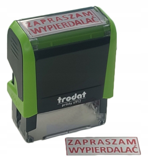 Kancelárska pečiatka - FAGRAF B2S Stamp - 39x15 mm - modrá