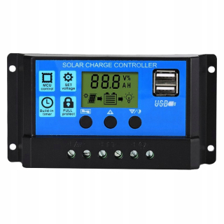 Solárny regulátor nabíjania Dual USB Auto Focus PWM