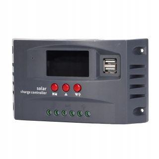 Regulátor nabíjania Solar MPPT 12V/24V LCD 10A