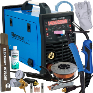 Profi zváračka - Zváračka MIGOMAT Synergia MIG MAG 200A TIG DC 230v
