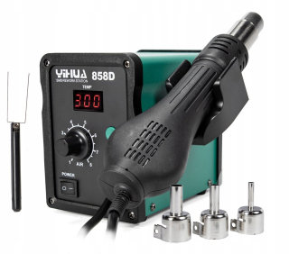 Plastový zvárač Yihua 858d 700 W teplý vzduch