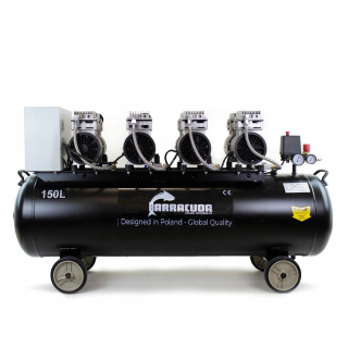 Kompresor - Podrážka -bezplatný kompresor tichý kompresor 150L 230V