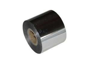 Strieborné hotstamping hotprint termo fólia 4 cm roll