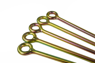 Lešenie - Ukotvená skrutka s ucho 450 mm set 20 kusov